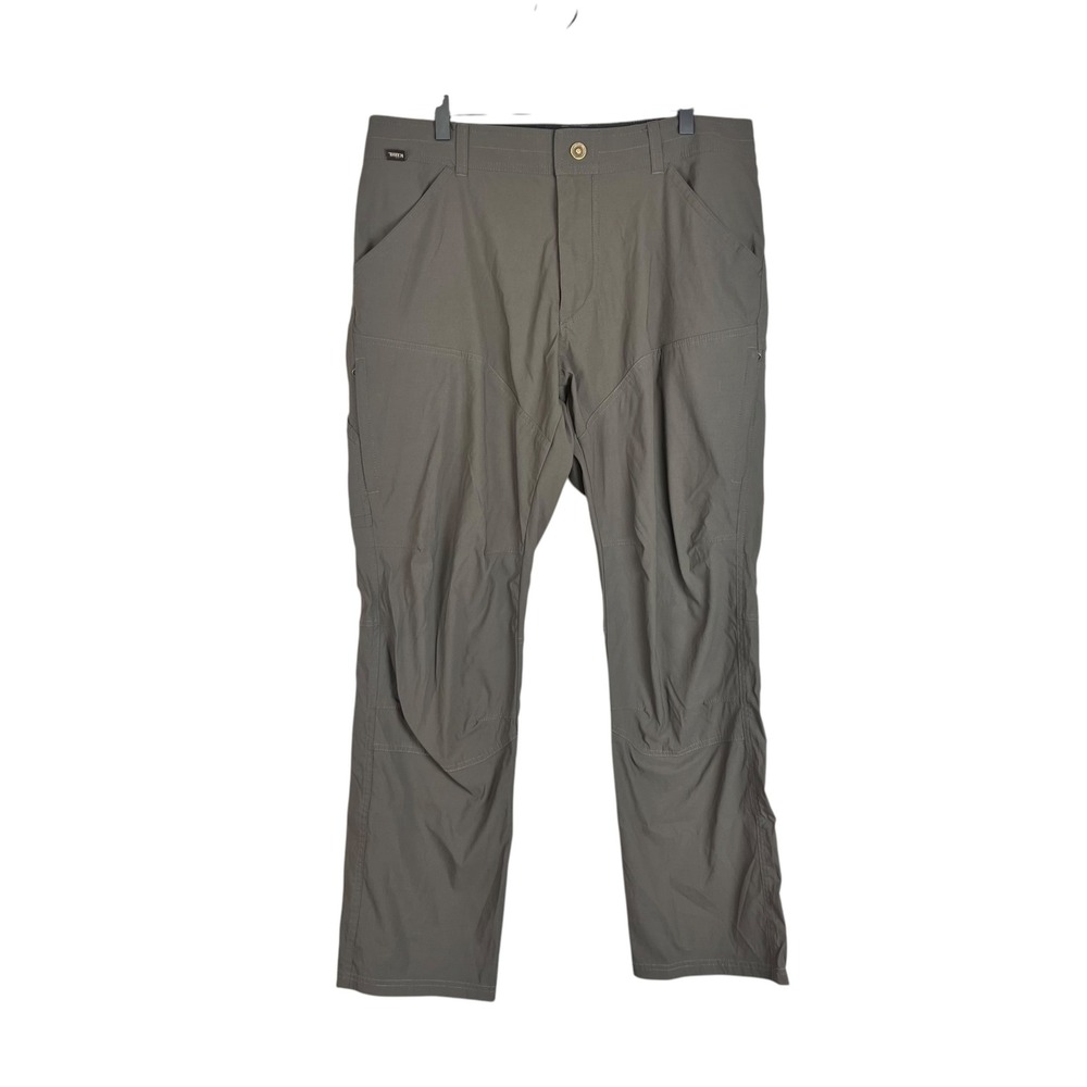 Kuhl Renegade Mens Pants 35x30 Dark Khaki Hiking Technical Outdoor Trousers